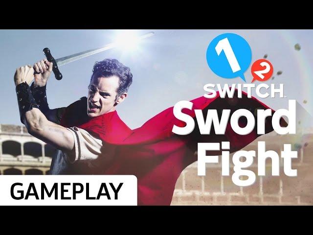 Swinging Imaginary Blades in Sword Fight on 1-2 Switch