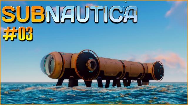 Subnautica: Meeting the Warper and Building the first base | #EP 3