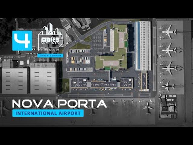 Nova Porta Part 4 - Cities Skylines Global Build-off 2022 Airport Edition [4K]