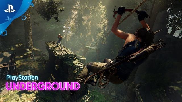 Shadow of the Tomb Raider - PS4 Combat Gameplay | PS Underground