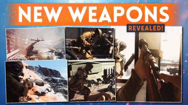 NEW WEAPONS REVEALED! – M1A1 Carbine, SIG KE7, M30 Drilling & MORE! (Battlefield 5 Gamescom Trailer)