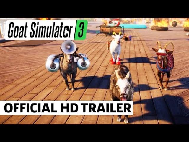 Goat Simulator 3 Reveal Trailer | Summer Game Fest 2022