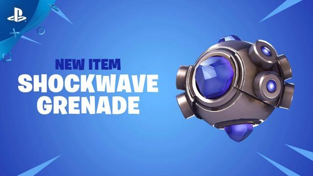 Fortnite - New Item: Shockwave Grenade | PS4