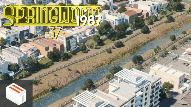 Cities Skylines: Springwood Venice Canals ft. Strictoaster - EP37 -