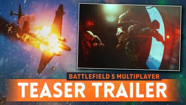 BATTLEFIELD 5 OFFICIAL MULTIPLAYER GAMEPLAY TEASER! - Northern Lights, Paratroopers, Norway Setting