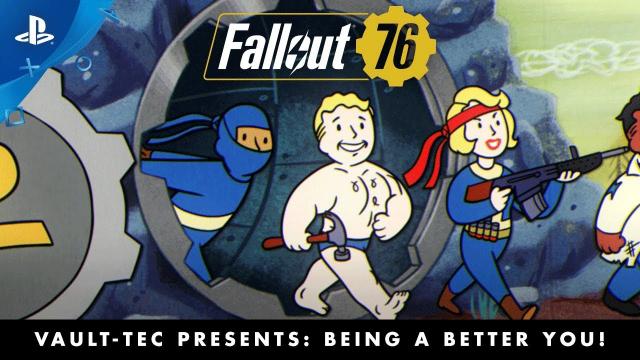 Fallout 76 – Vault-Tec Presents: Being a Better You! Perks Video | PS4