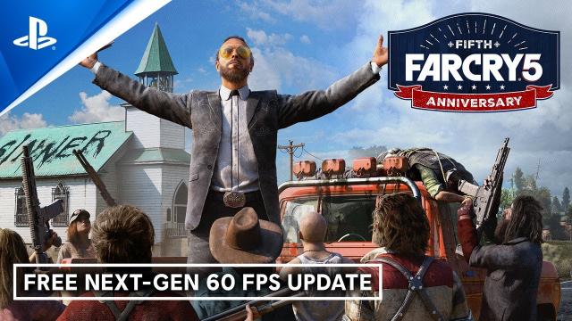 Far Cry 5 - 5th Anniversary Free Next-Gen 60 FPS Update | PS5 & PS4 Games