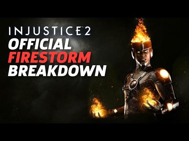 Injustice 2 - Official Firestorm Moveset and Breakdown