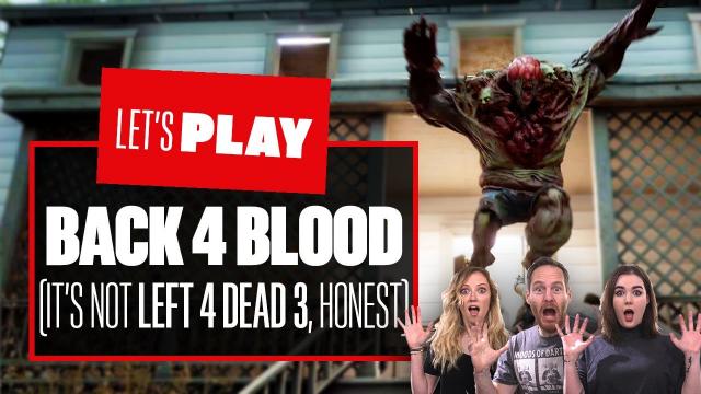 Let's Play Back 4 Blood Gameplay: Evansburgh Act 1 - IT'S NOT LEFT 4 DEAD 3, HONEST!