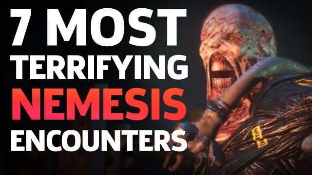 The 7 Most Terrifying Nemesis Encounters - Resident Evil 3 Remake