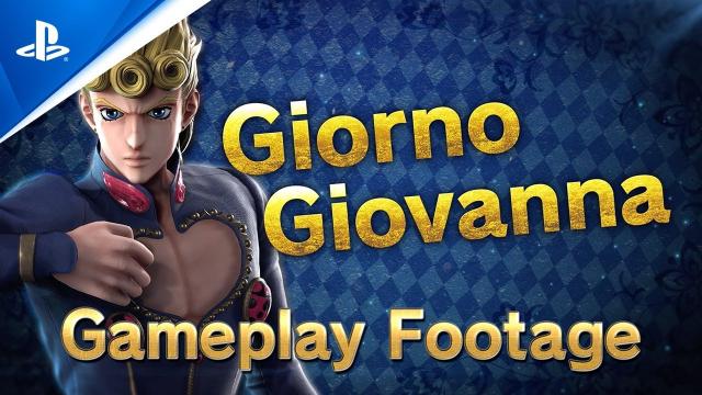 Jump Force - Giorno Giovanna Gameplay Trailer | PS4