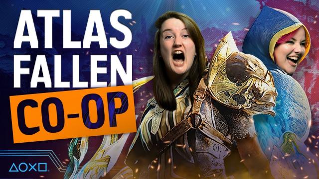 Atlas Fallen PS5 Gameplay - Co-op Action In The Desert