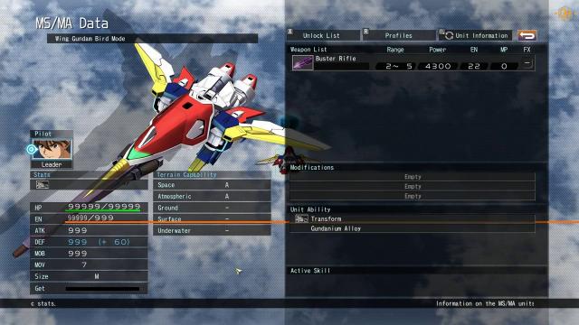 SD Gundam G Generation Cross Rays Trainer +24