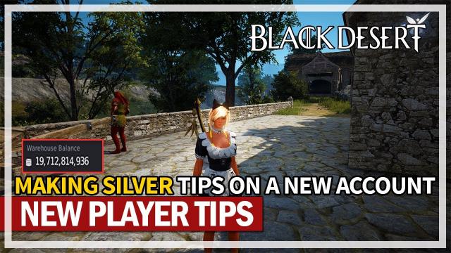 Making Easy Silver as a New Player Tips | Black Desert