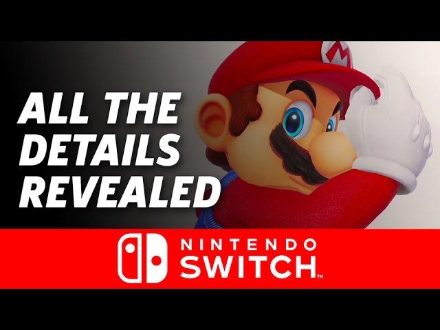 Everything Revealed at the Nintendo Switch Presentation