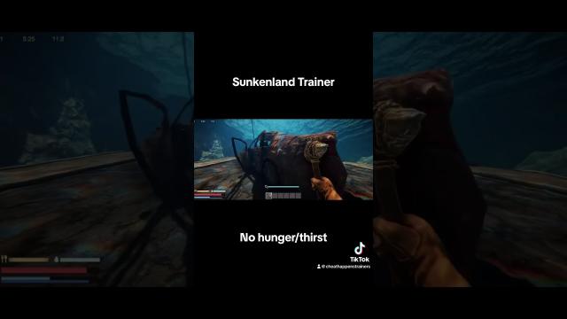 Sunkenland trainer -no hunger/thirst only on CheatHappens.com #pcgaming #sunkenland #sunkenlandgame