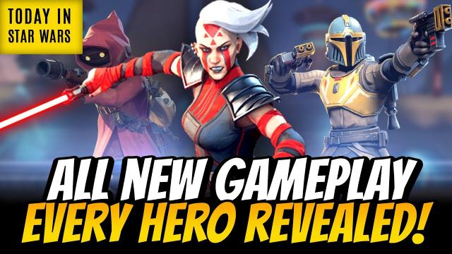 New Gameplay of Star Wars Hunters! Every Hero Revealed, Game Mode and More! - Today in Star Wars