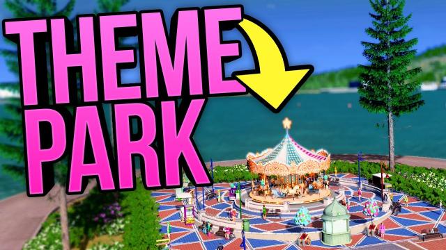 STARTING THE THEME PARK // Cities: Skylines Campus (Part 17)