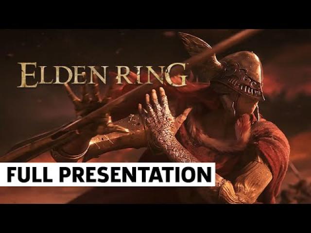 Elden Ring Full Presentation - Trailer + Pot Friend | Game Awards 2021
