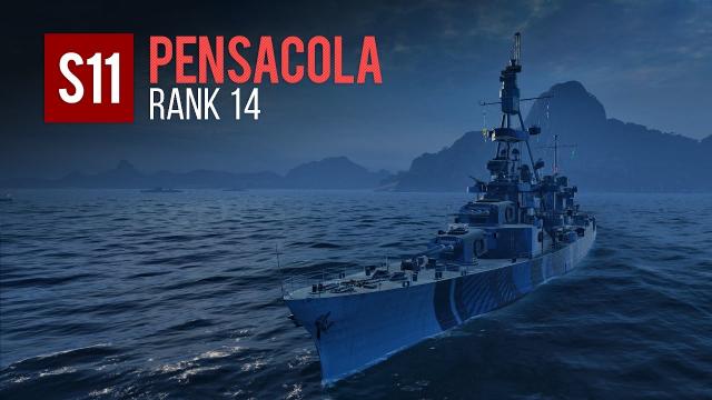 Rank Battles: Pensacola Rank 14 - World of Warships Special EP 11