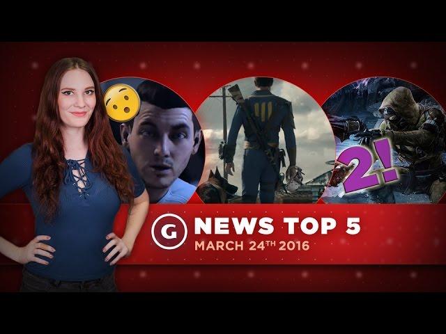Fallout 4 VR & New Pokemon Go-kemon! Plus Destiny 2 Leaks! - GS News Top 5
