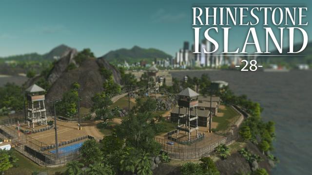 Cities Skylines - Rhinestone Island [PART 28] "Rhinestone Penitentiary"