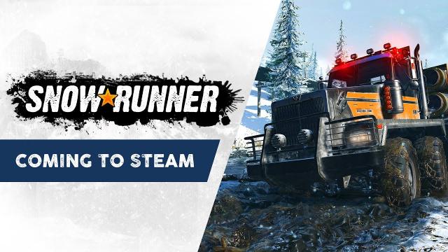 SnowRunner - Steam Release Date Reveal Trailer