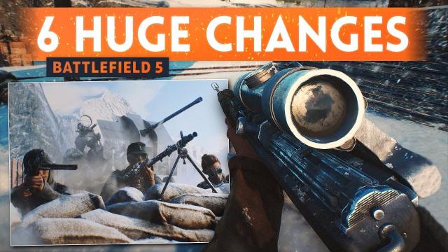 6 BIG GAMEPLAY CHANGES For Battlefield 5 - Proof DICE Listens To Feedback! (BF5 Medic Gameplay)