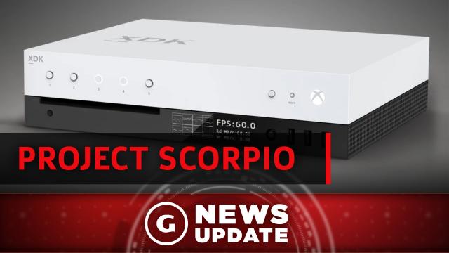 Xbox's Project Scorpio Dev Kit Shown Off In New Video - GS News Update