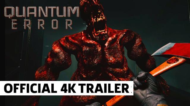 QUANTUM ERROR - Official PS5 4K Gameplay Teaser Trailer