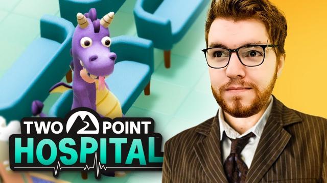 We're going BACK IN TIME! | Two Point Hospital (Part 10)