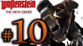 Wolfenstein The New Order Walkthrough Part 10 [1080p HD] - No Commentary