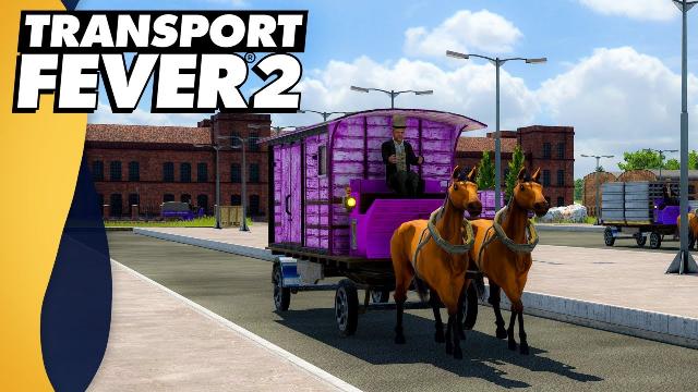 Finally starting GOODS production! | Transport Fever 2 (Part 10)