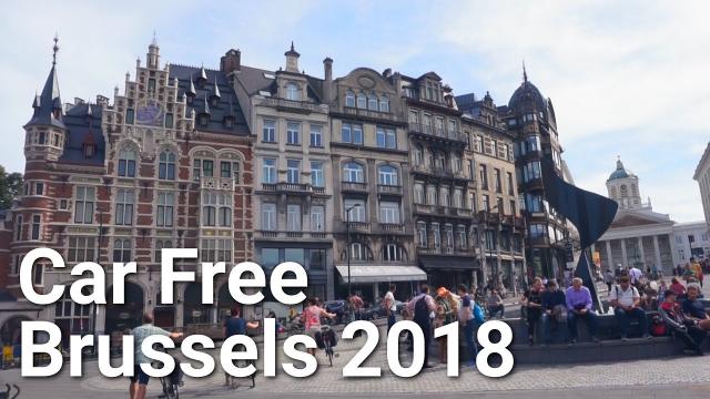 A Bike Ride Through A Car Free Brussels (+channel updates)