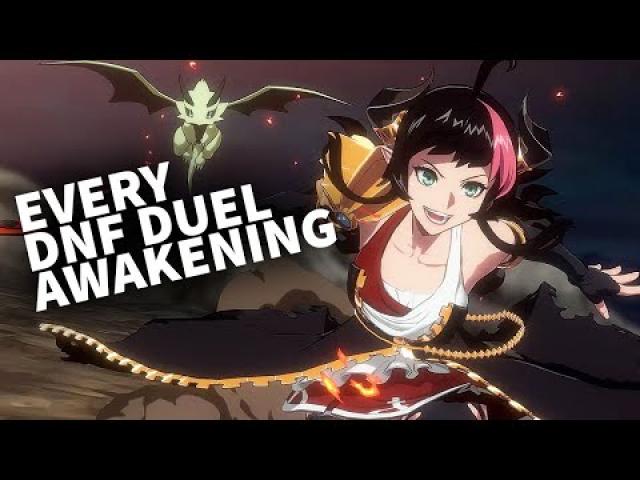 Every DNF Duel Awakening Finisher Gameplay