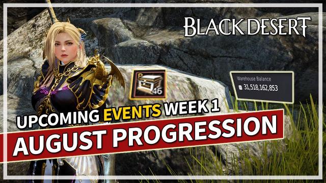 August 2023 Progression Goals Week 1 & Tier 9 Horse Attempts | Black Desert