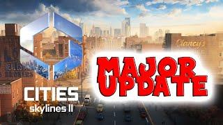 Massive Cities Skylines 1 & Cities Skylines 2 Update!
