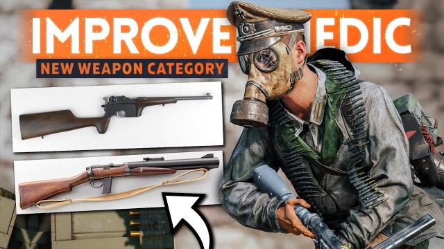 DICE CONFIRMS *NEW* WEAPON CATEGORY FOR MEDIC CLASS! - Battlefield 5 (Pistol Carbines To Be Added?)