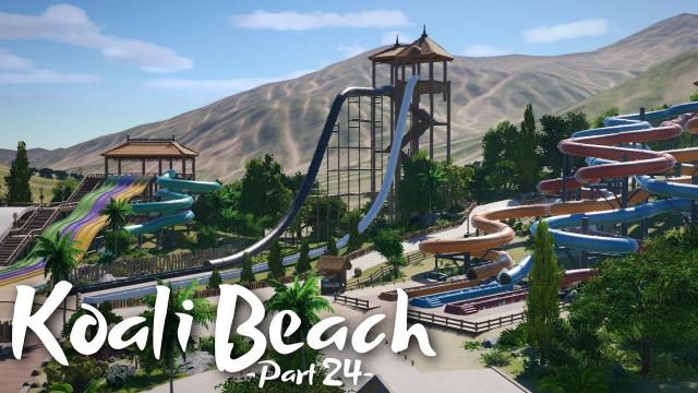 Planet Coaster - Koali Beach (Part 24) - More Waterslides!