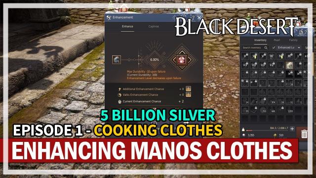 Enhancing Journey to PEN Manos Clothes - Episode 1 | Black Desert