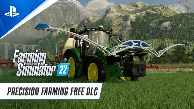 Farming Simulator 22 - Precision Farming DLC Trailer | PS5, PS4