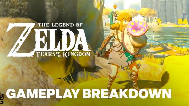 The Legend of Zelda: Tears of the Kingdom New Fuse And Ultrahand Abilities Gameplay Breakdown