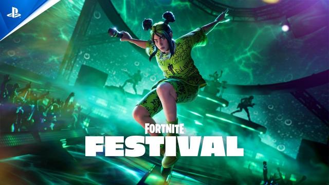 Fortnite Festival - Season 3 Billie Eilish Cinematic Trailer | PS5 & PS4 Games
