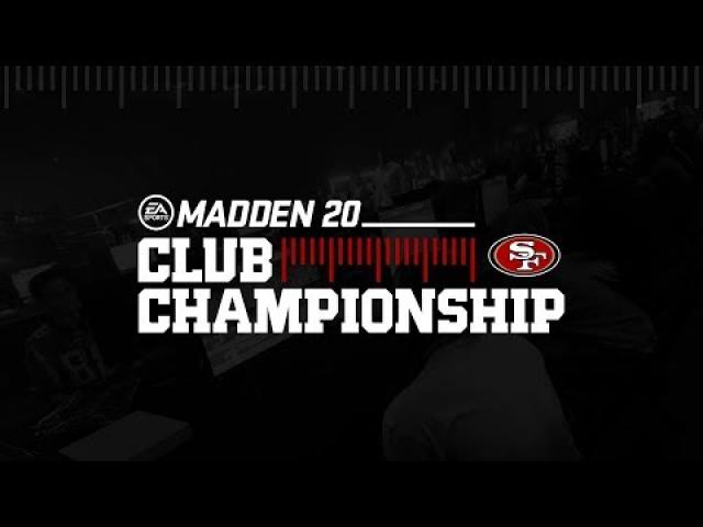 Madden 20 San Francisco 49ers Club Championship