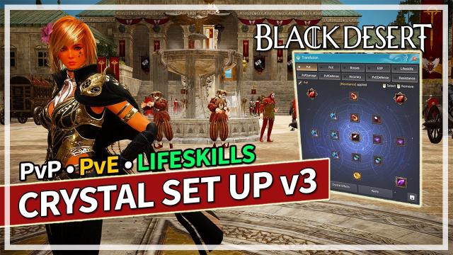 My Full Crystal Set Up v3 for EVERYTHING - 2023 Update | Black Desert