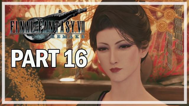 Final Fantasy 7 Remake Walkthrough Part 16 - Underground Arena (Gameplay & Commentary)