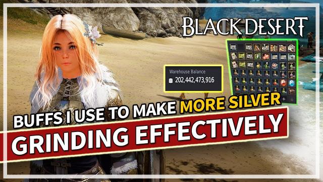 How To Grind More Effectively & Buffs I Use in PvE | Black Desert