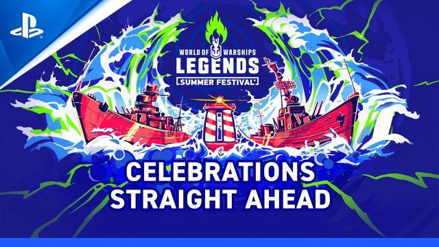 World of Warships: Legends – Celebrations Straight Ahead | PS5, PS4