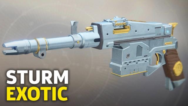 Destiny 2 - How To Get The Exotic Hand Cannon Sturm