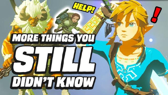 14 MORE Things You STILL Didn't Know In Zelda Breath Of The Wild